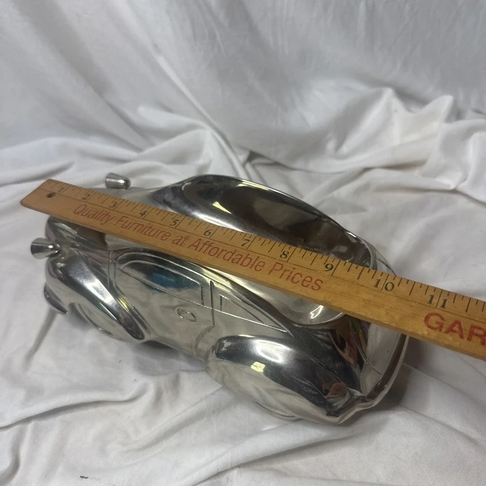 Vintage Godinger Silver Plated Art Deco Car Wine Booze Bottle Holder Caddy Bar